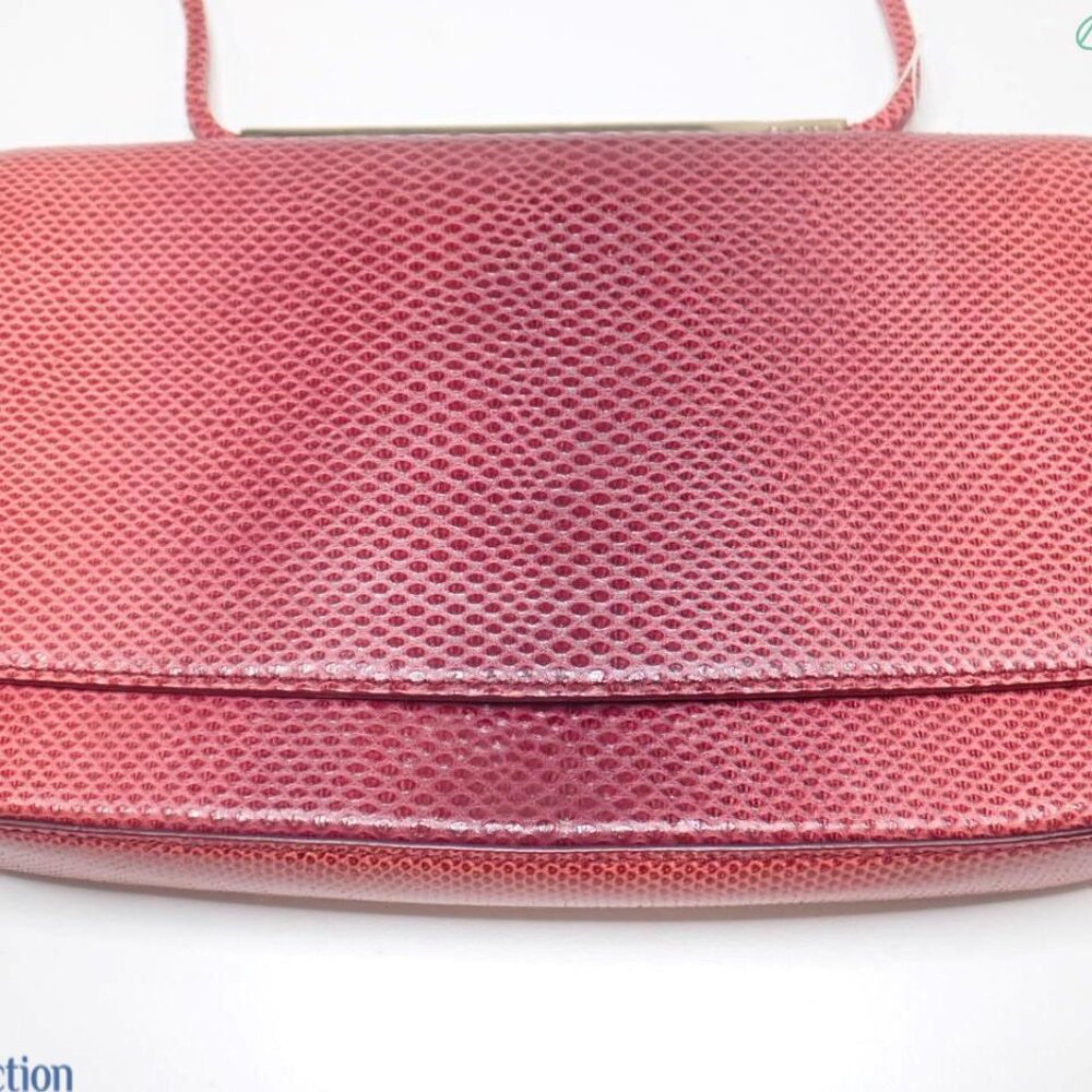 Ｇｕｃｃｉ PYTHON SHOULDER BAGUETTE - Picture 6 of 9